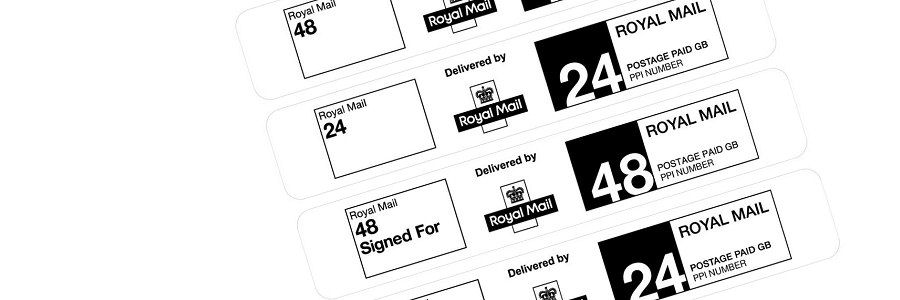 Royal Mail postage labels - included in the franchise package